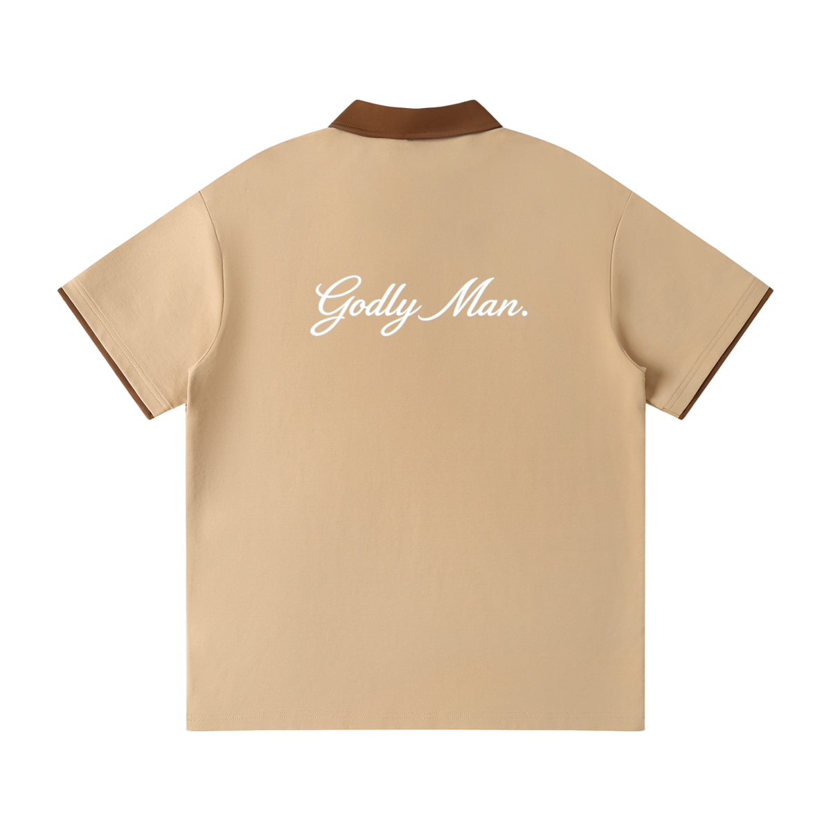 Godly Man Raglan Polo