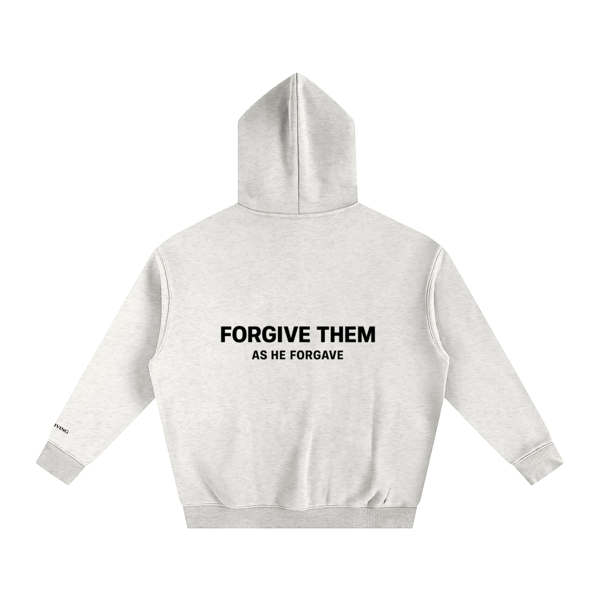 Forgive Oversize Fleeced Hoodie