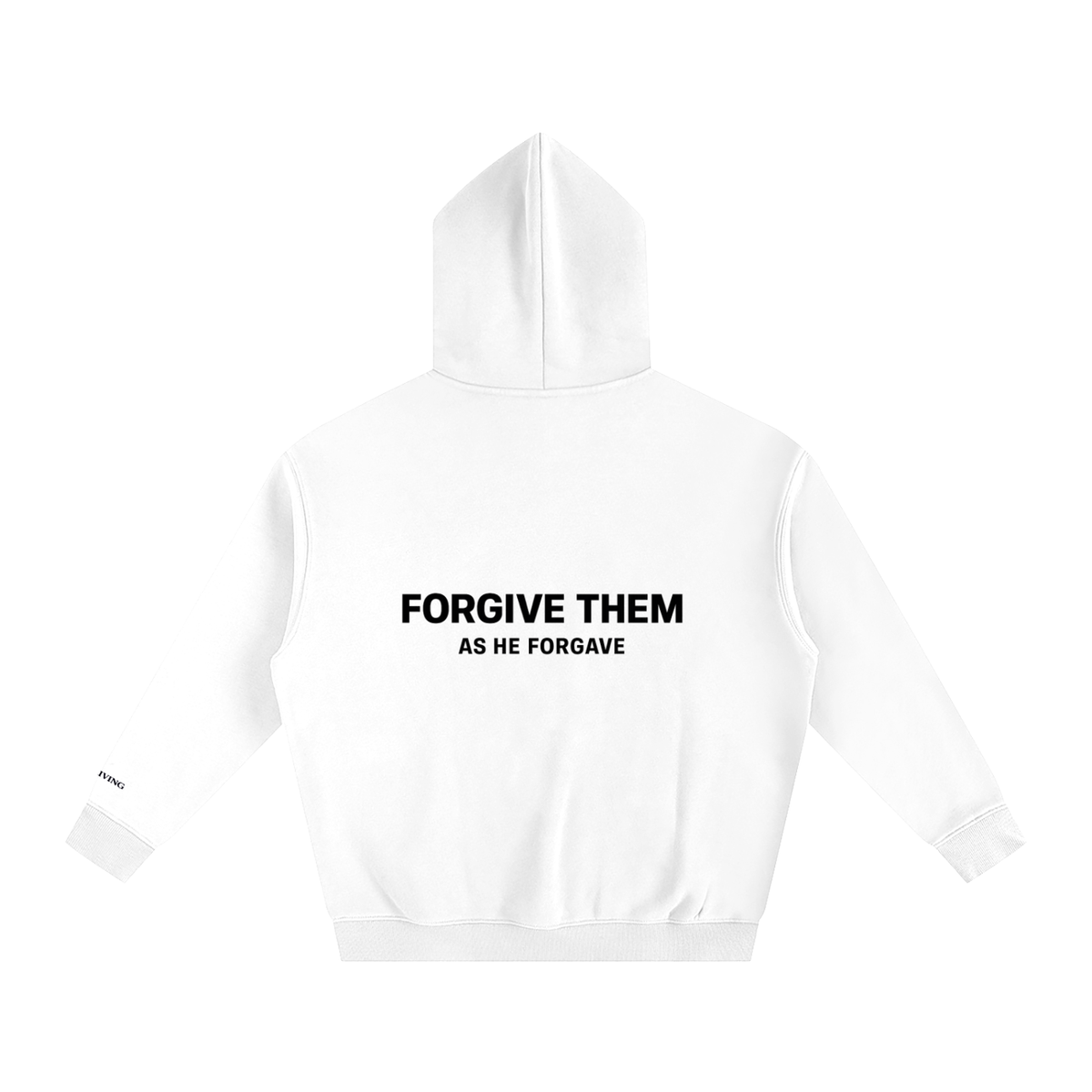 Forgive Oversize Fleeced Hoodie