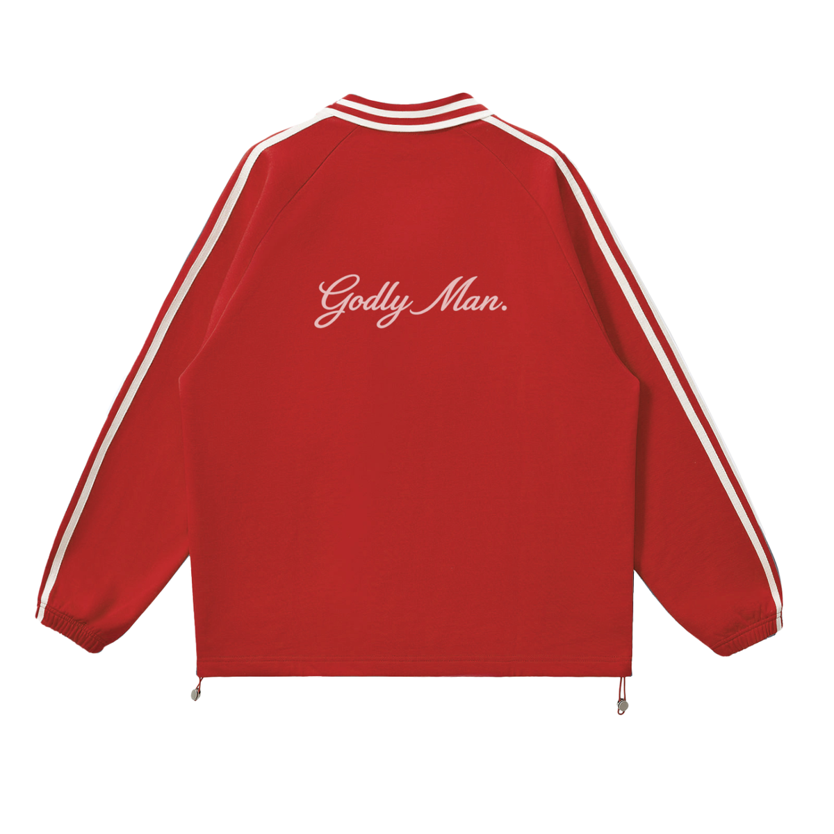 Godly Man Lapel Collar Sweatshirt