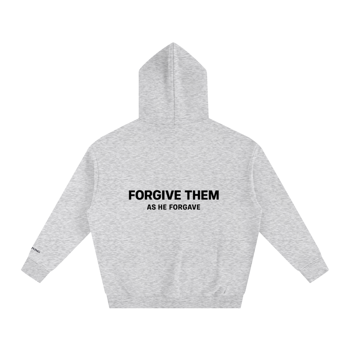Forgive Oversize Fleeced Hoodie
