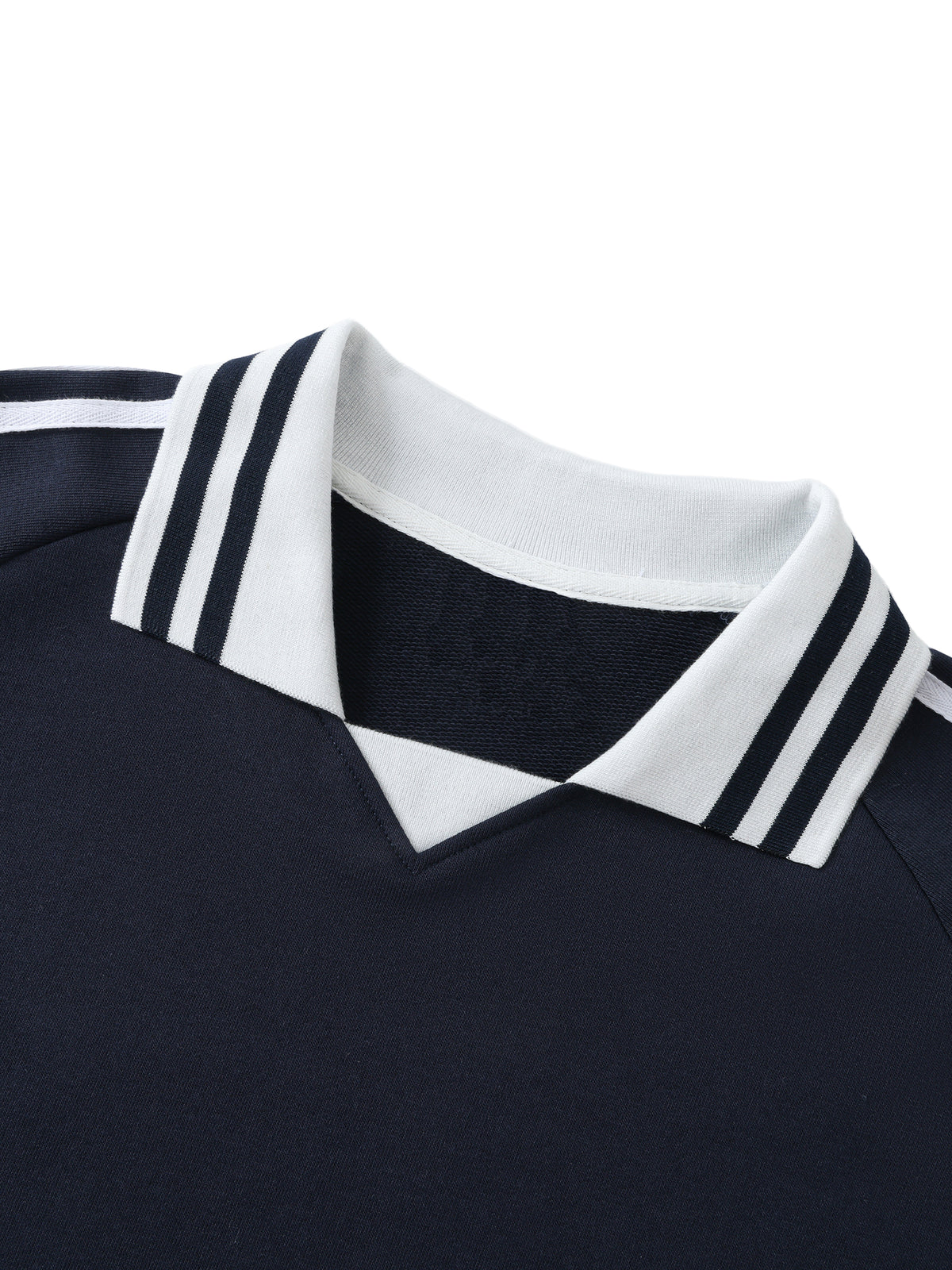 Godly Man Lapel Collar Sweatshirt